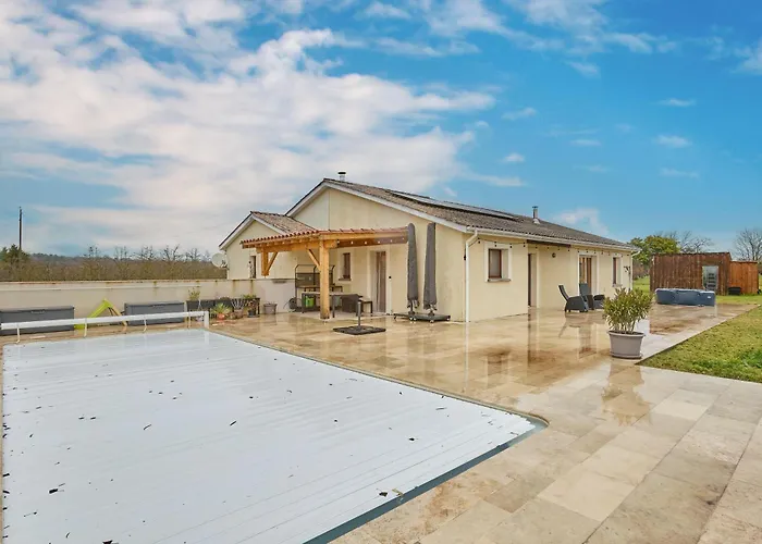 度假居 C'est La Vie La ! Jolie Maison Avec Piscine *